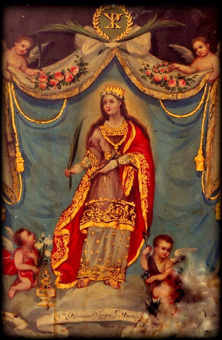 best St Philomena image. Catholic saints