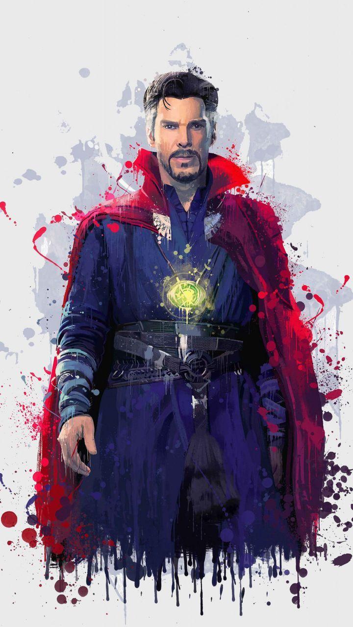Doctor Strange, Avengers: infinity war, artwork, 720x1280 wallpaper