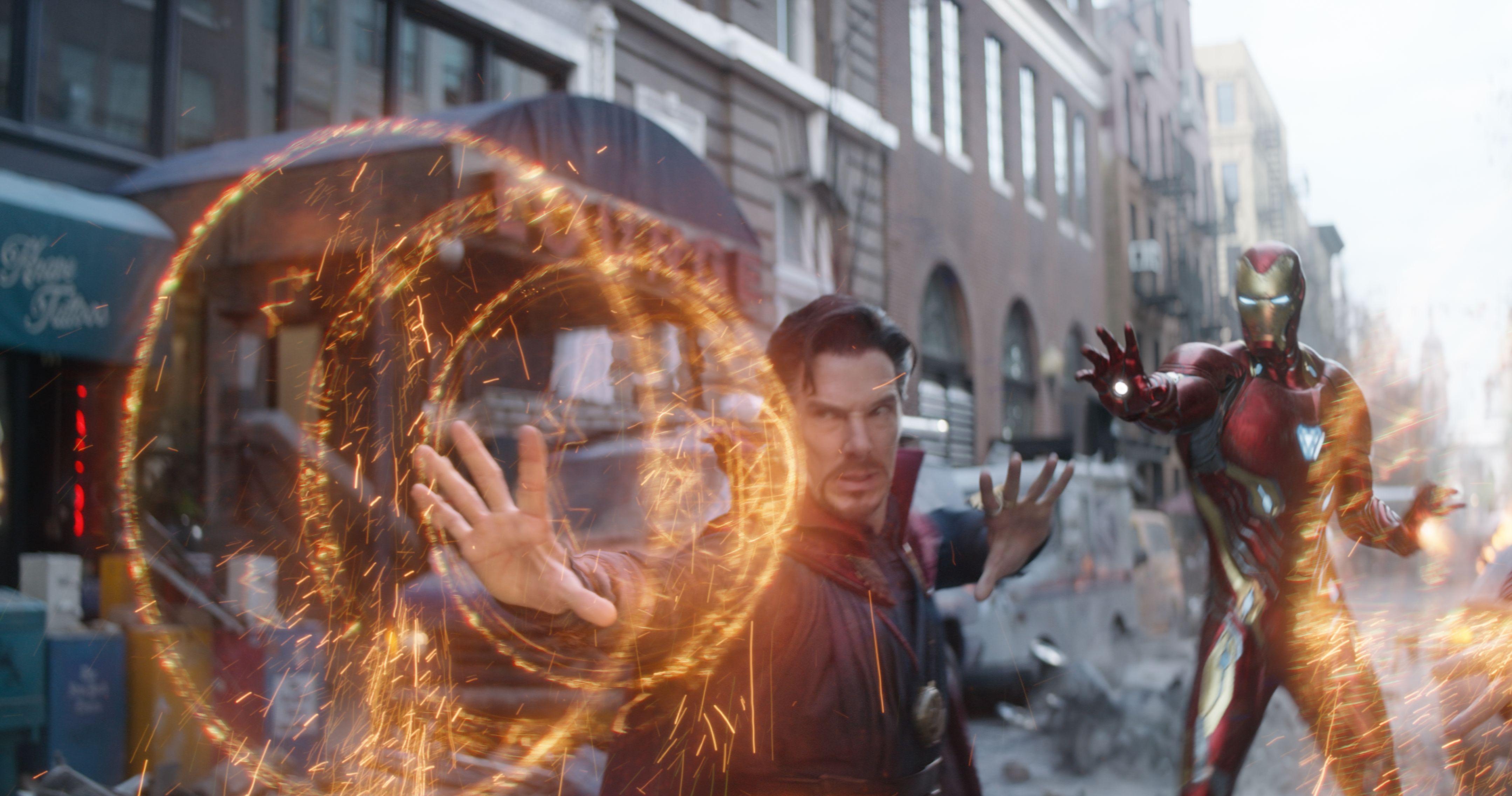 Doctor Strange And Iron Man In Avengers Infinity War, HD Movies, 4k