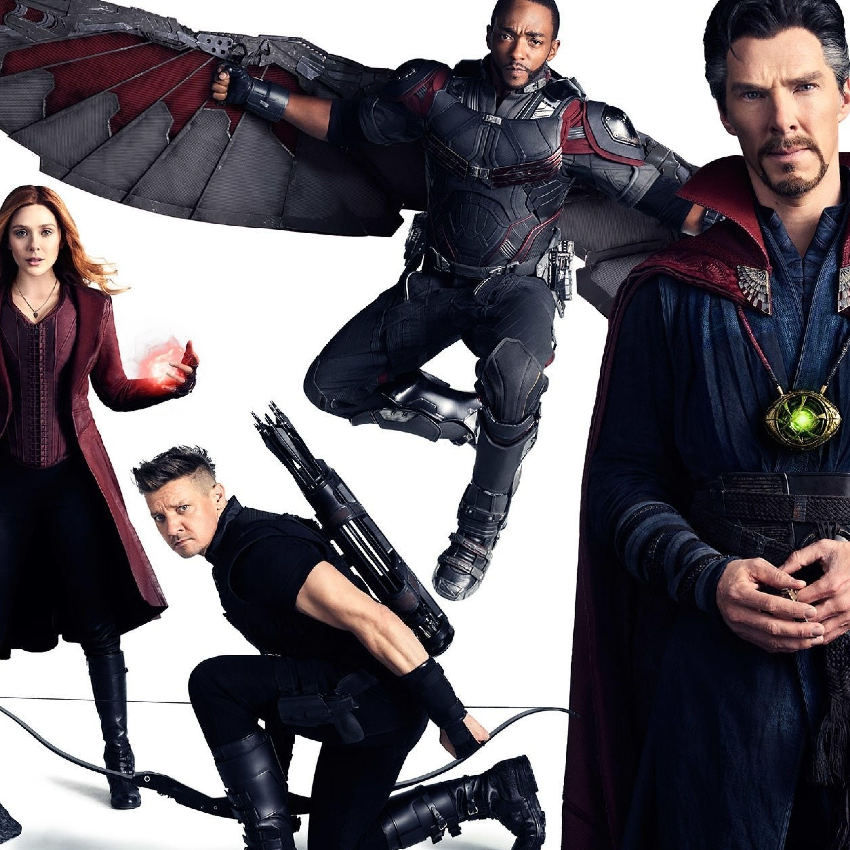 Download Doctor Strange, Falcon, Scarlet Witch And Hawkeye