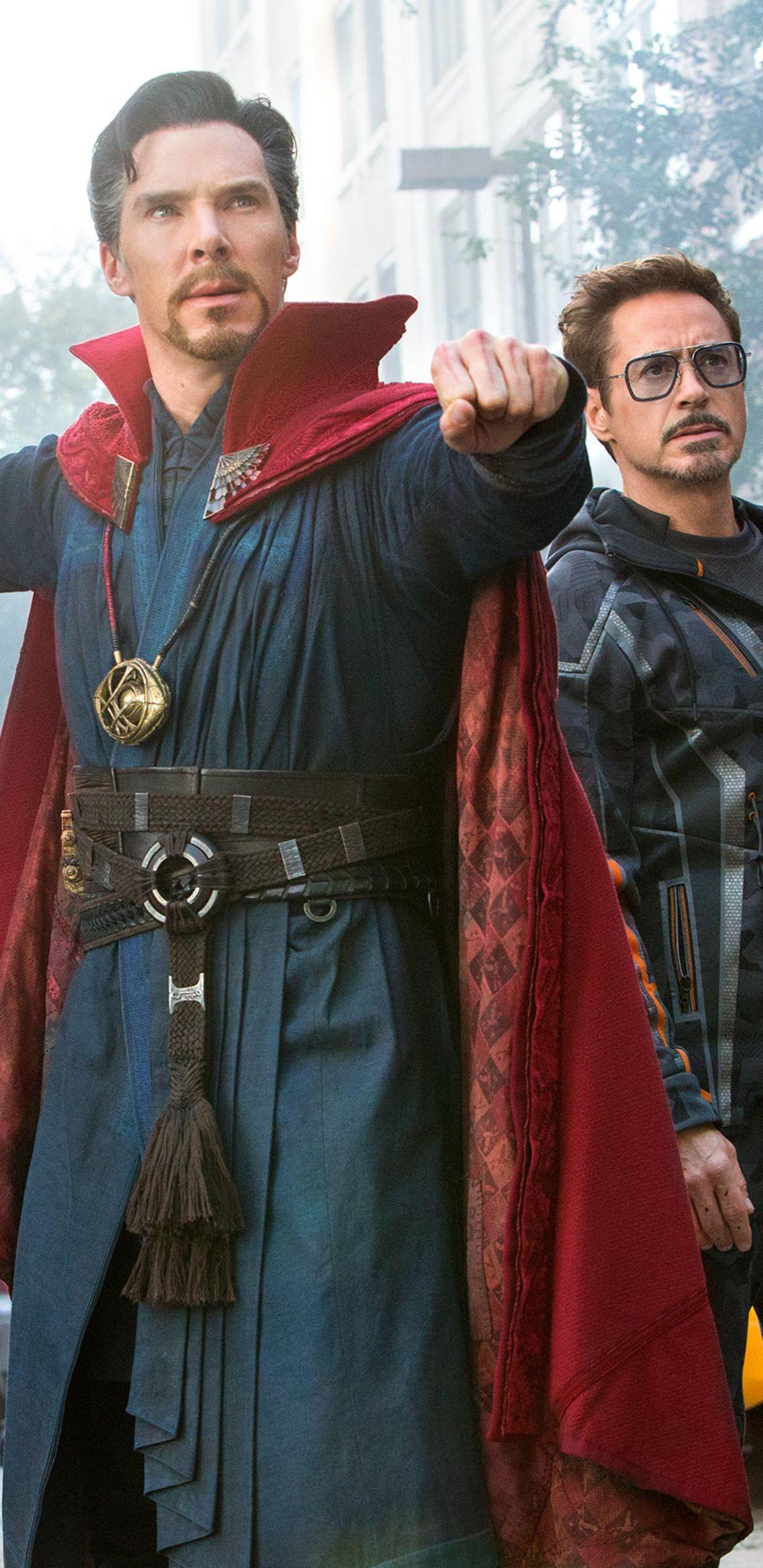 Doctor Strange Stark Wong And Banner In Avengers Infinity
