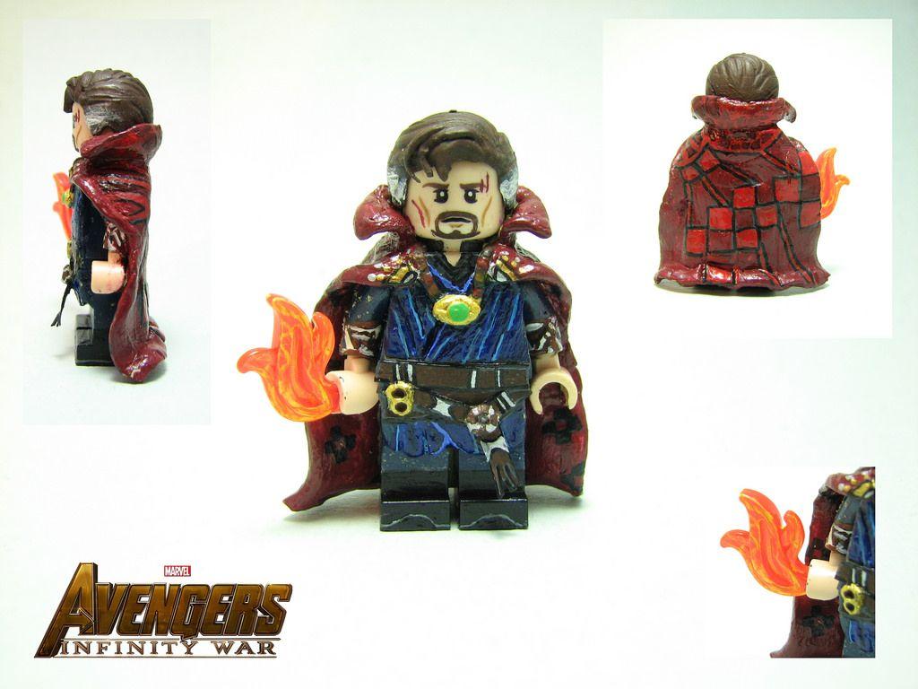 Lego custom Avengers Infinity War: Doctor Strange. Caleb Customs