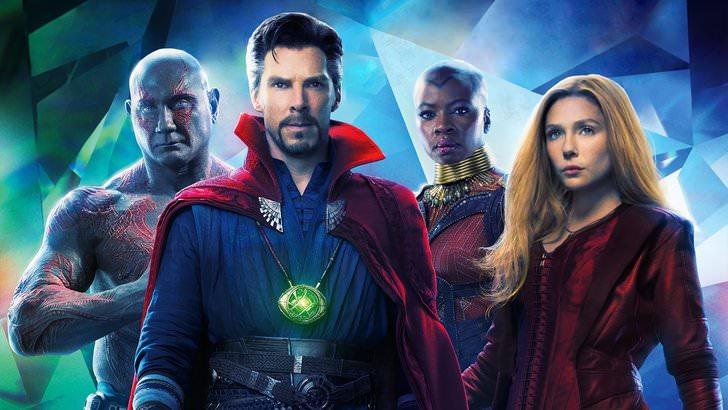 Avengers: Infinity War Doctor Strange Scarlet Witch Drax Okoye HD