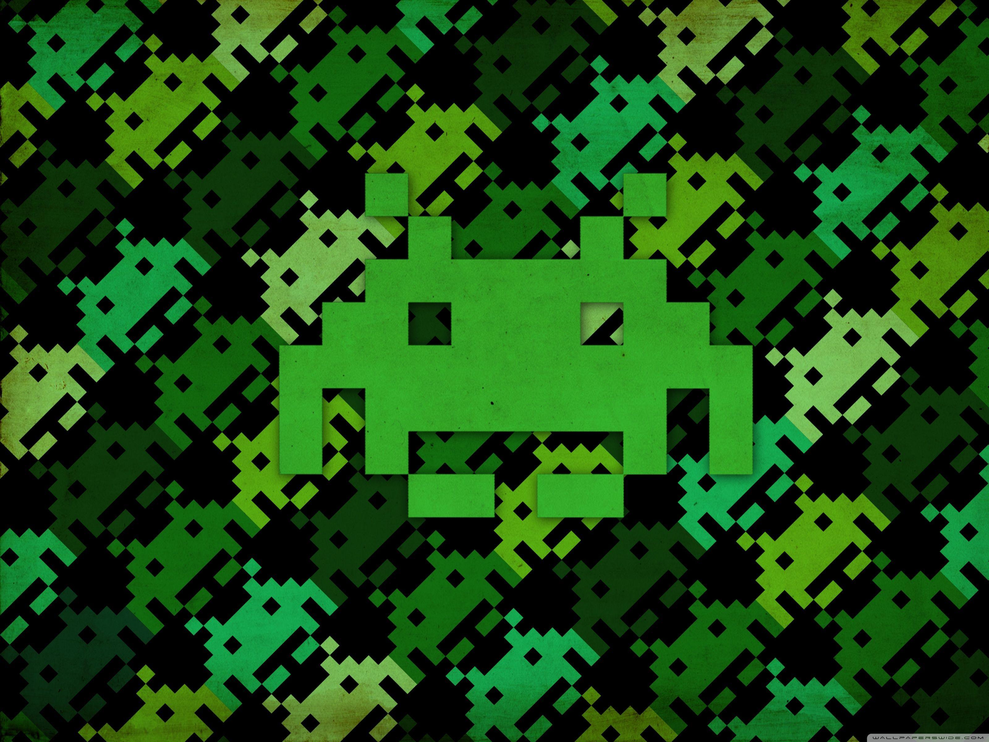 Space Invaders 2 ❤ 4K HD Desktop Wallpaper for