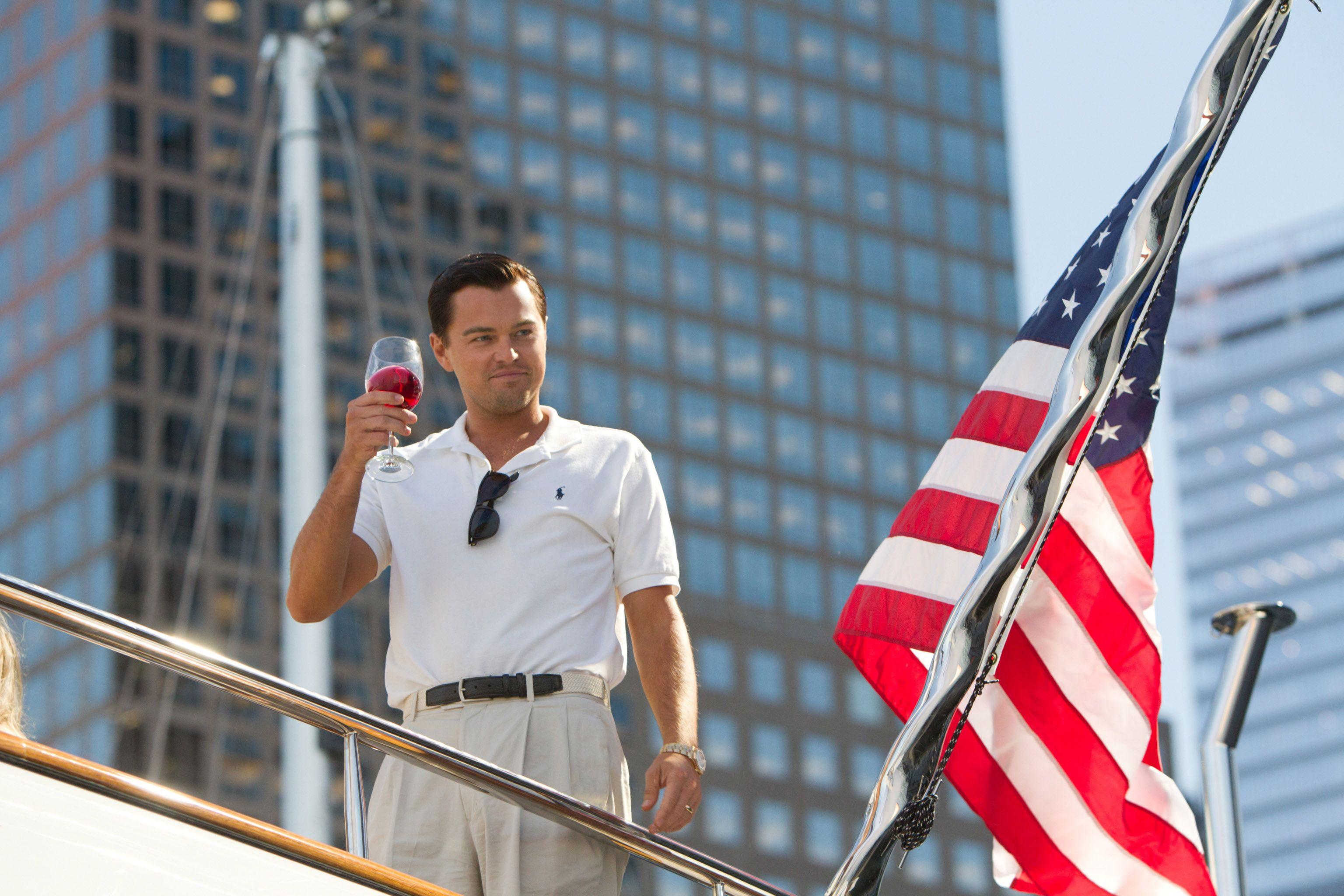 Leonardo DiCaprio Wolf Of Wall Street HD Wallpaper, Background Image