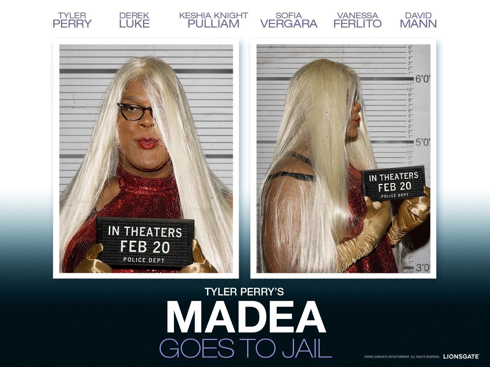 Pics of Madea goes to jail