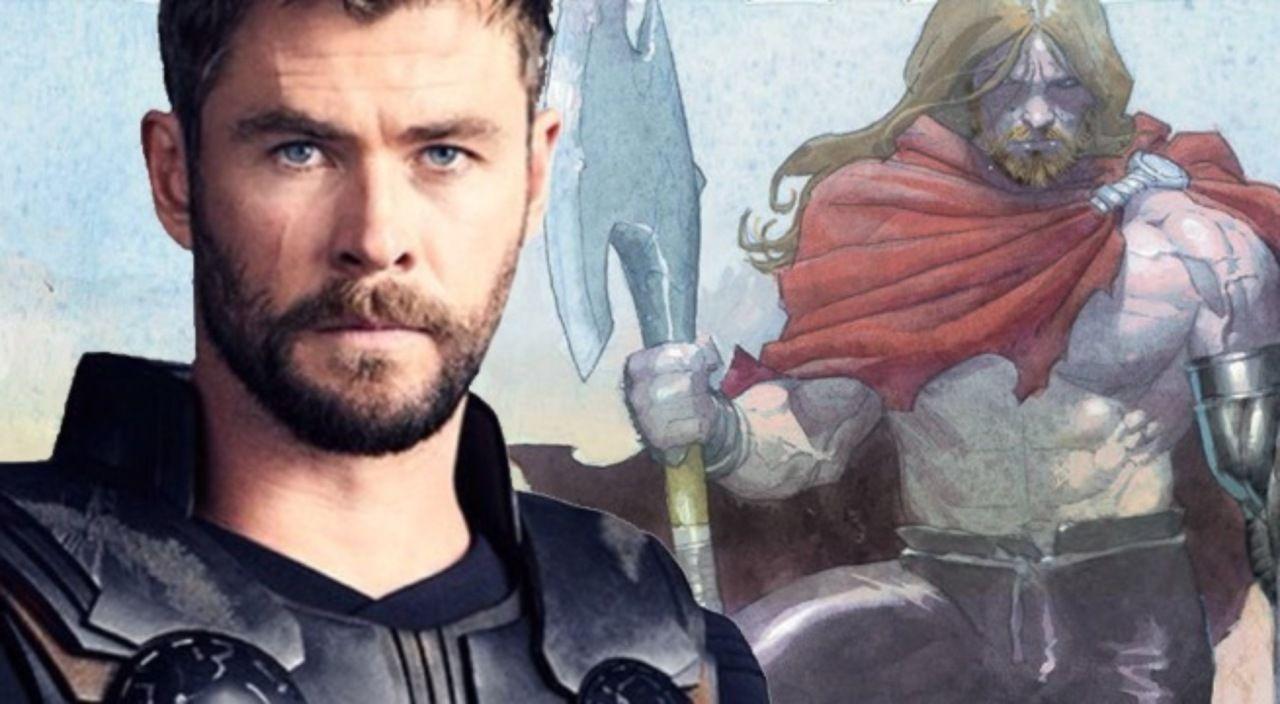 Best Look At Thor's New Hammer In 'Avengers: Infinity War'