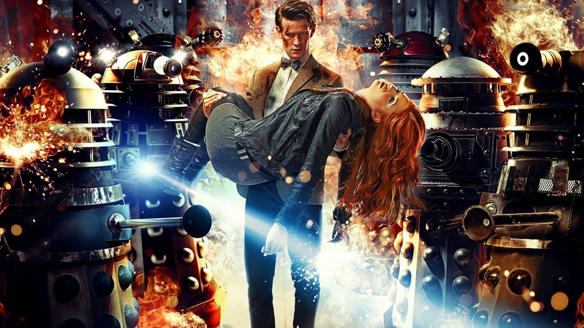 The Doctor And Amy Pond Doctor Who Wallpaper 1920x1080