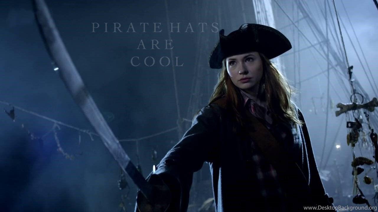 Pirate Pirates Karen Gillan Amy Pond Doctor Who Wallpaper