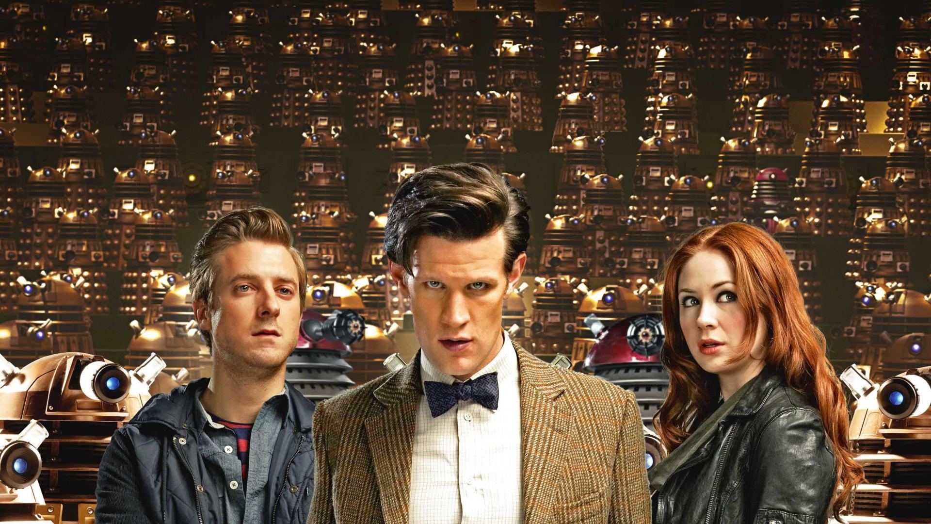 Amy pond eleventh doctor who rory williams wallpaper