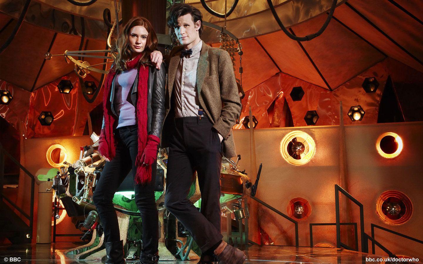 TARDIS Matt Smith BBC Karen Gillan Amy Pond Eleventh Doctor Doctor