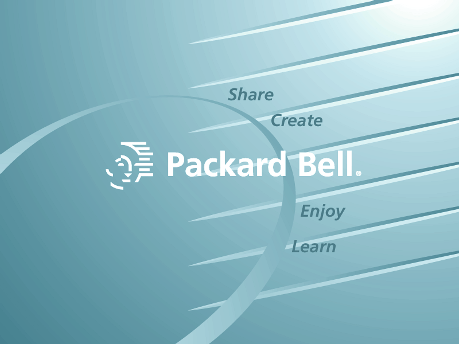 Packard Bell Face of Technology English Wallpaper
