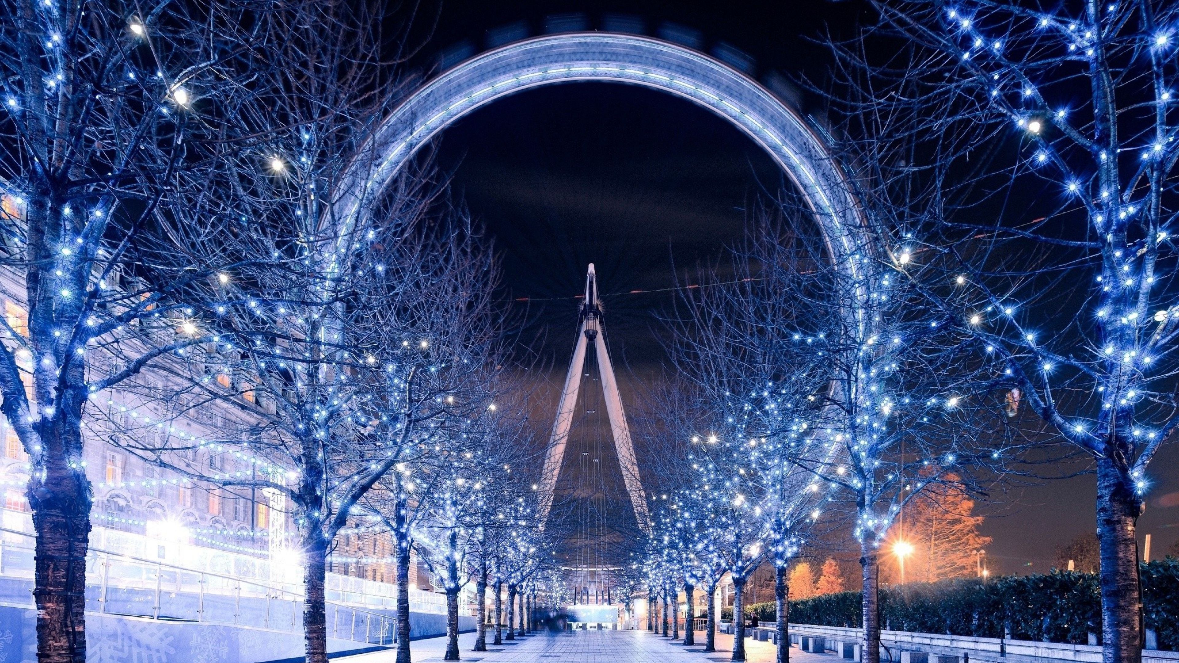 Ferris Wheel London, HD World, 4k Wallpaper, Image, Background