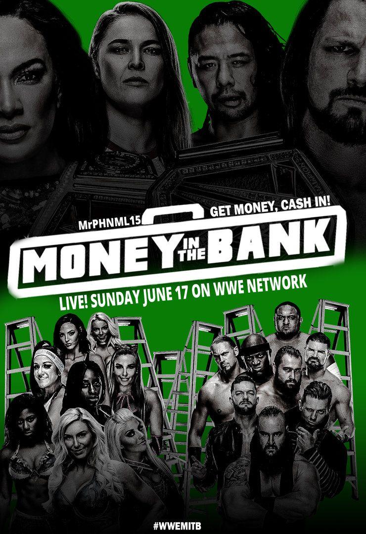 WWE Money in the Bank 2018 Custom Poster