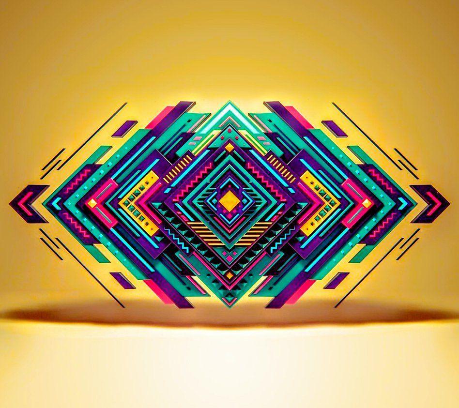 Abstract Geometry Wallpaper By Technet9090. Co Creating Art