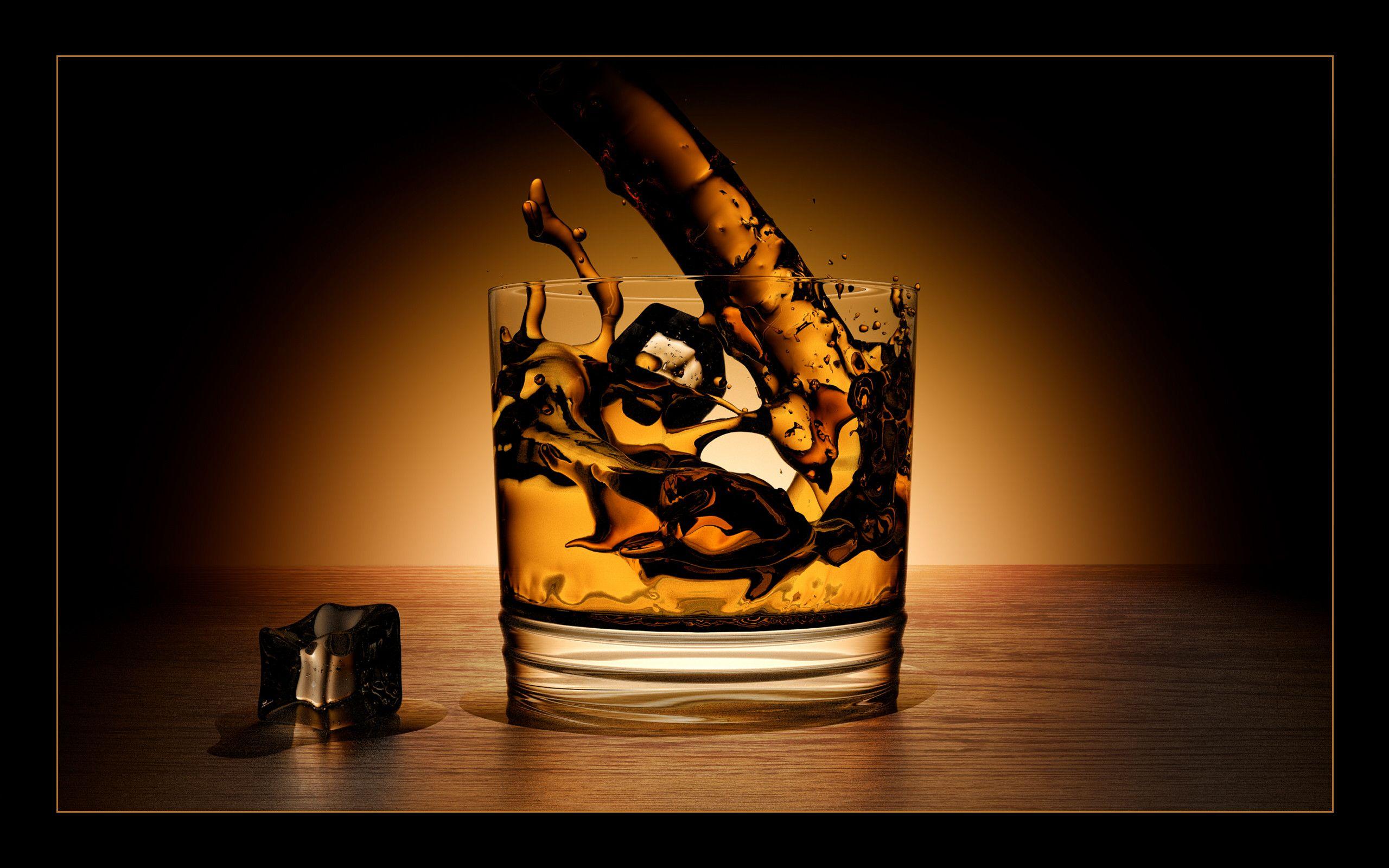 Download Monkey Shoulder Scotch Whisky In The Dark Wallpaper | Wallpapers .com