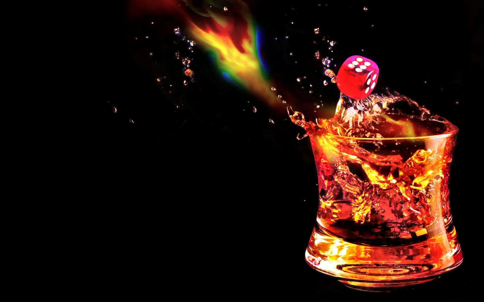 Fireball Whiskey Wallpaper