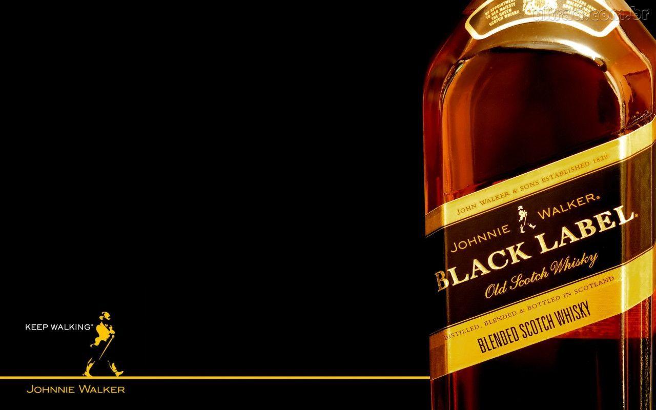 Johnnie Walker Black Label Whisky Desktop Wallpaper Background