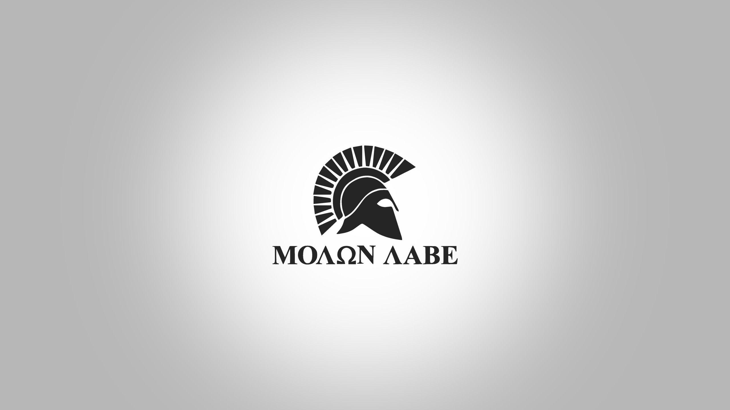 Spartans, Sparta, Logo, Helmet, Molon Labe Wallpaper HD / Desktop