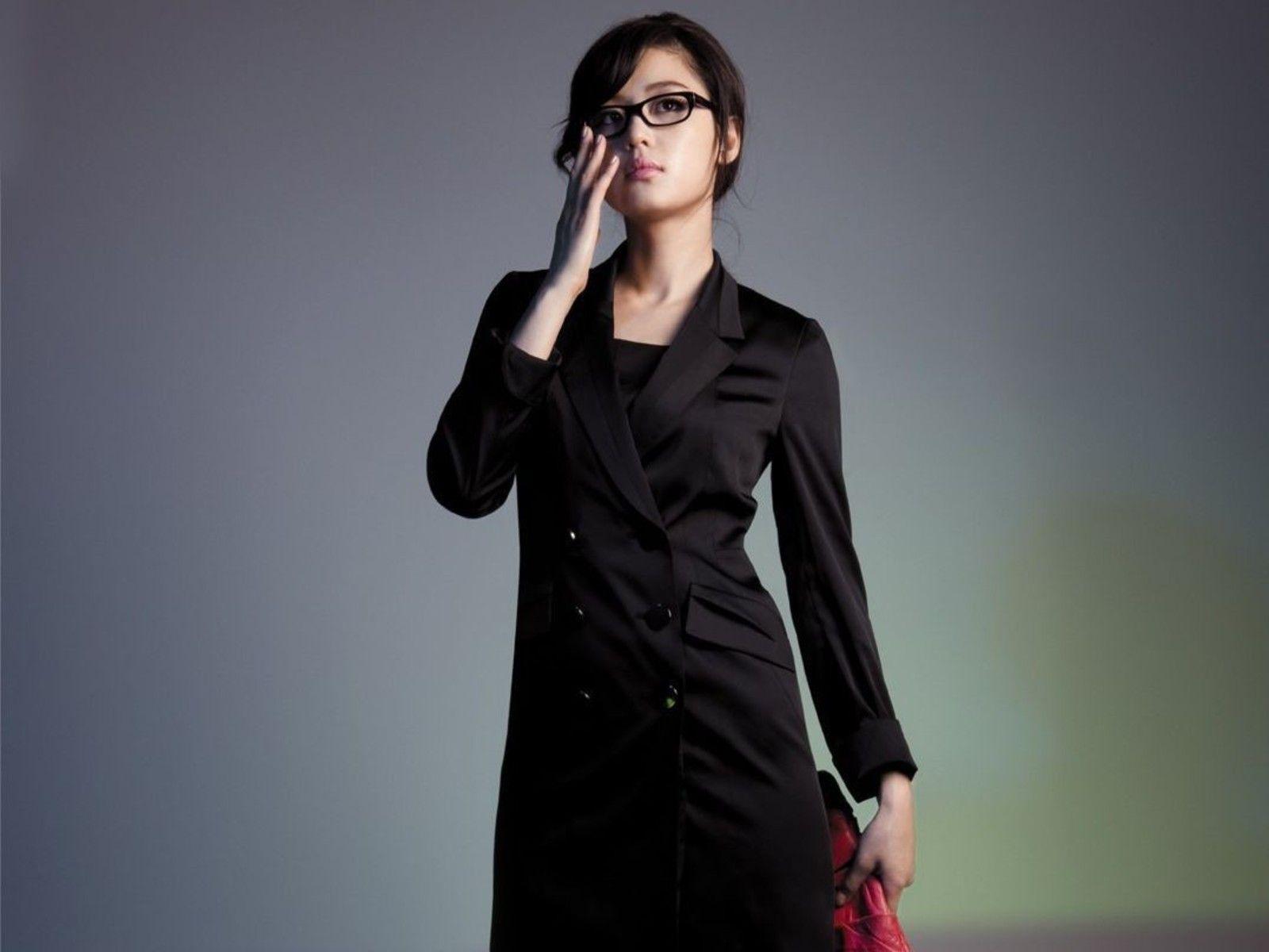 Asians jeon ji hyun korean girls with glasses wallpaper