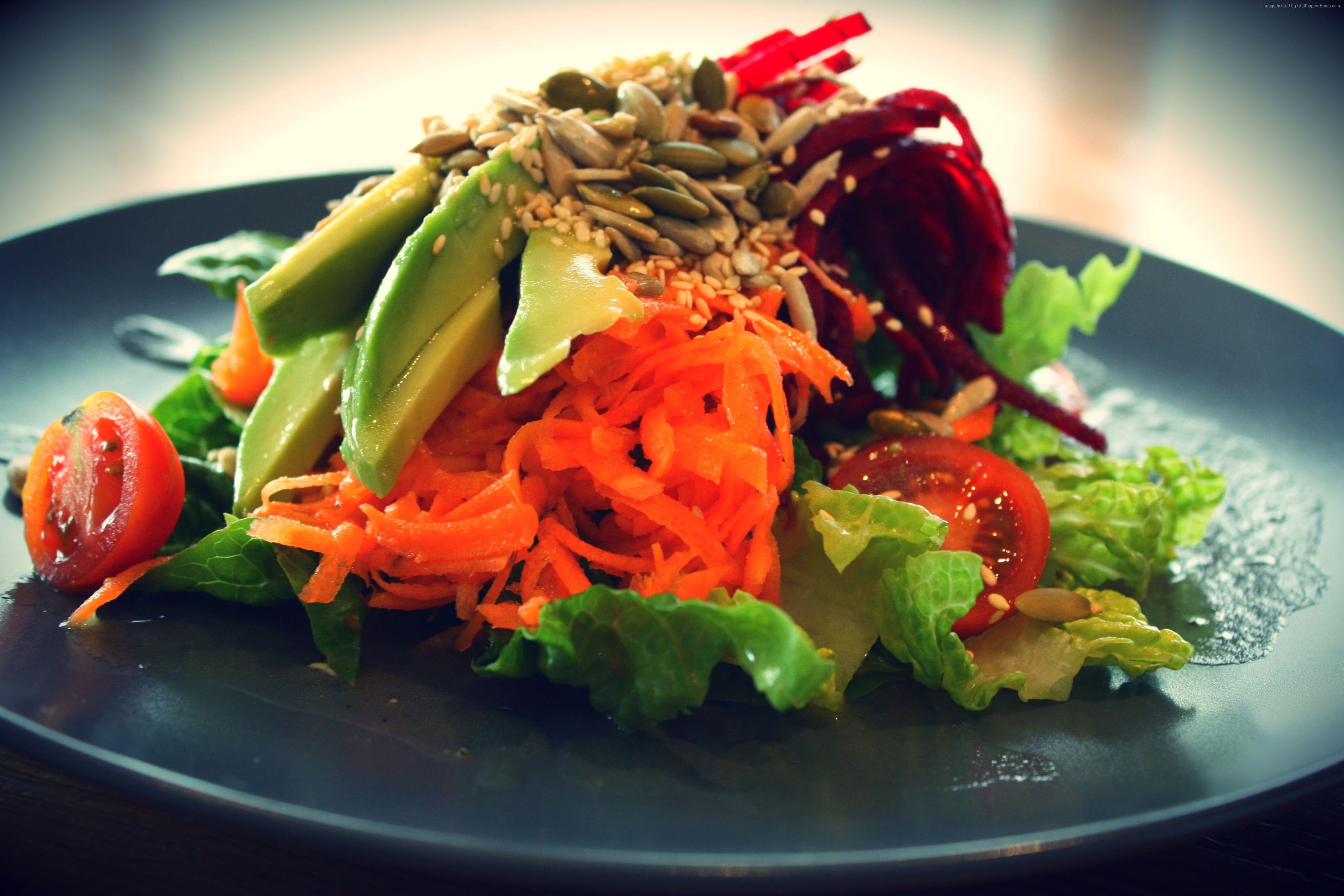 Salad meal HD wallpaper