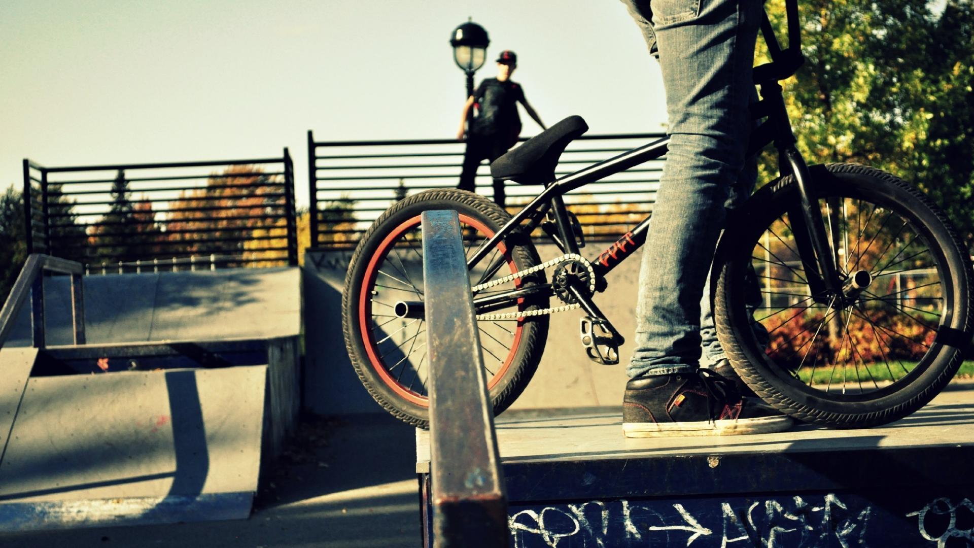 Bmx heaven half pipe halfpipe lifestyle wallpaper