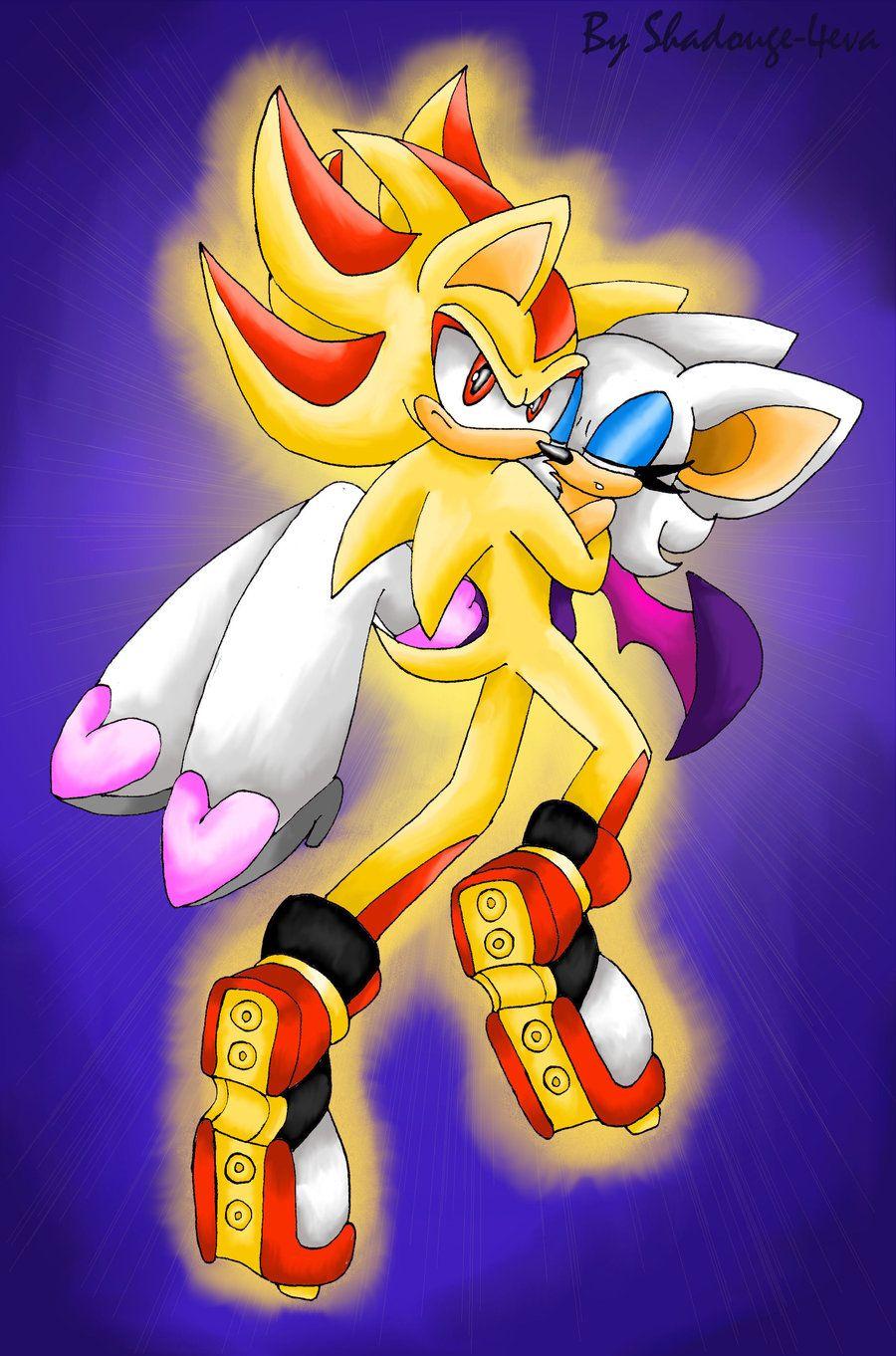 ShadRouge 4eva <3 image Super shadow and rouge the bat <3 HD