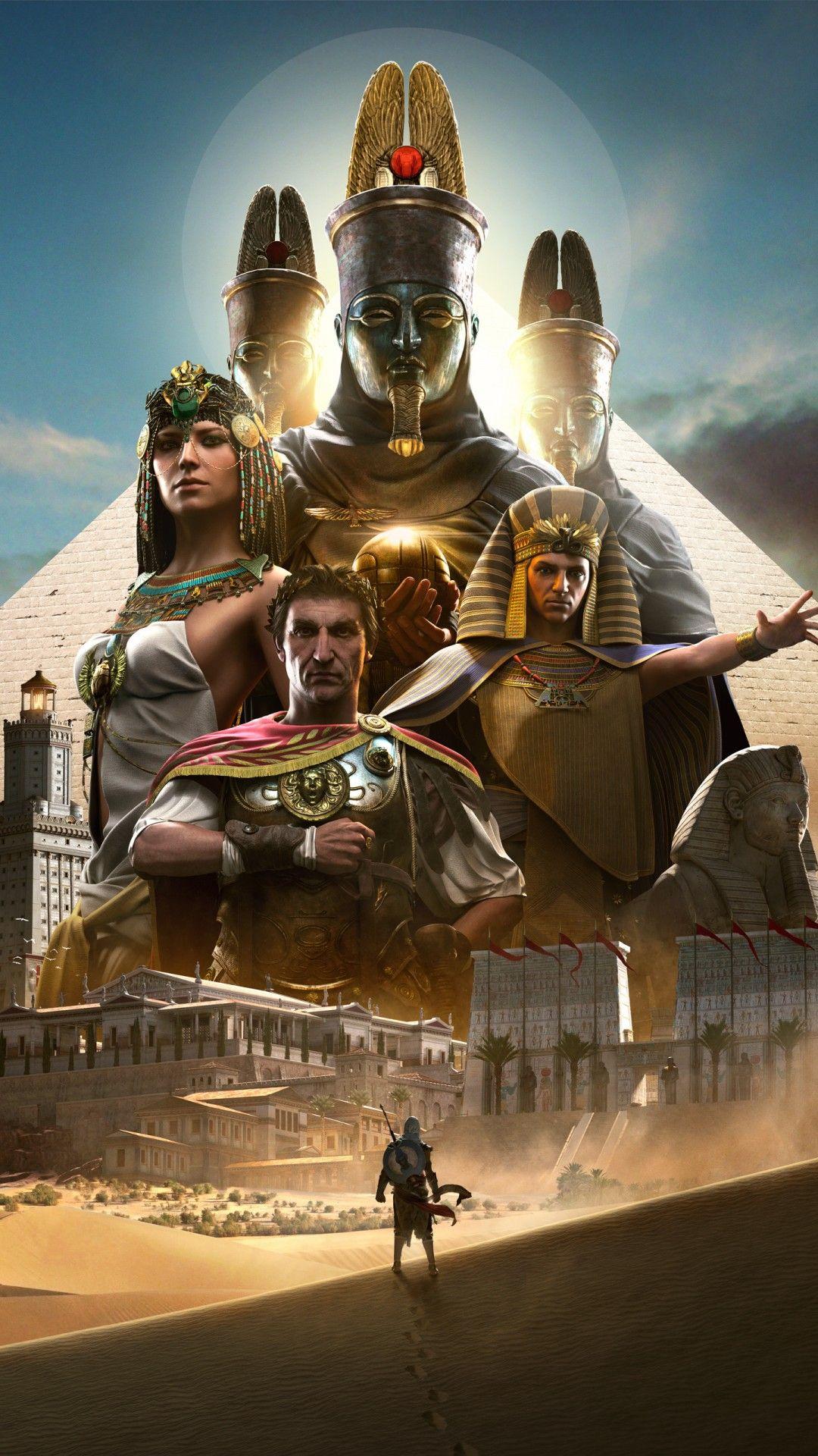 Assassins Creed Origins 2017 Game 4K 8K Wallpaper. HD Wallpaper