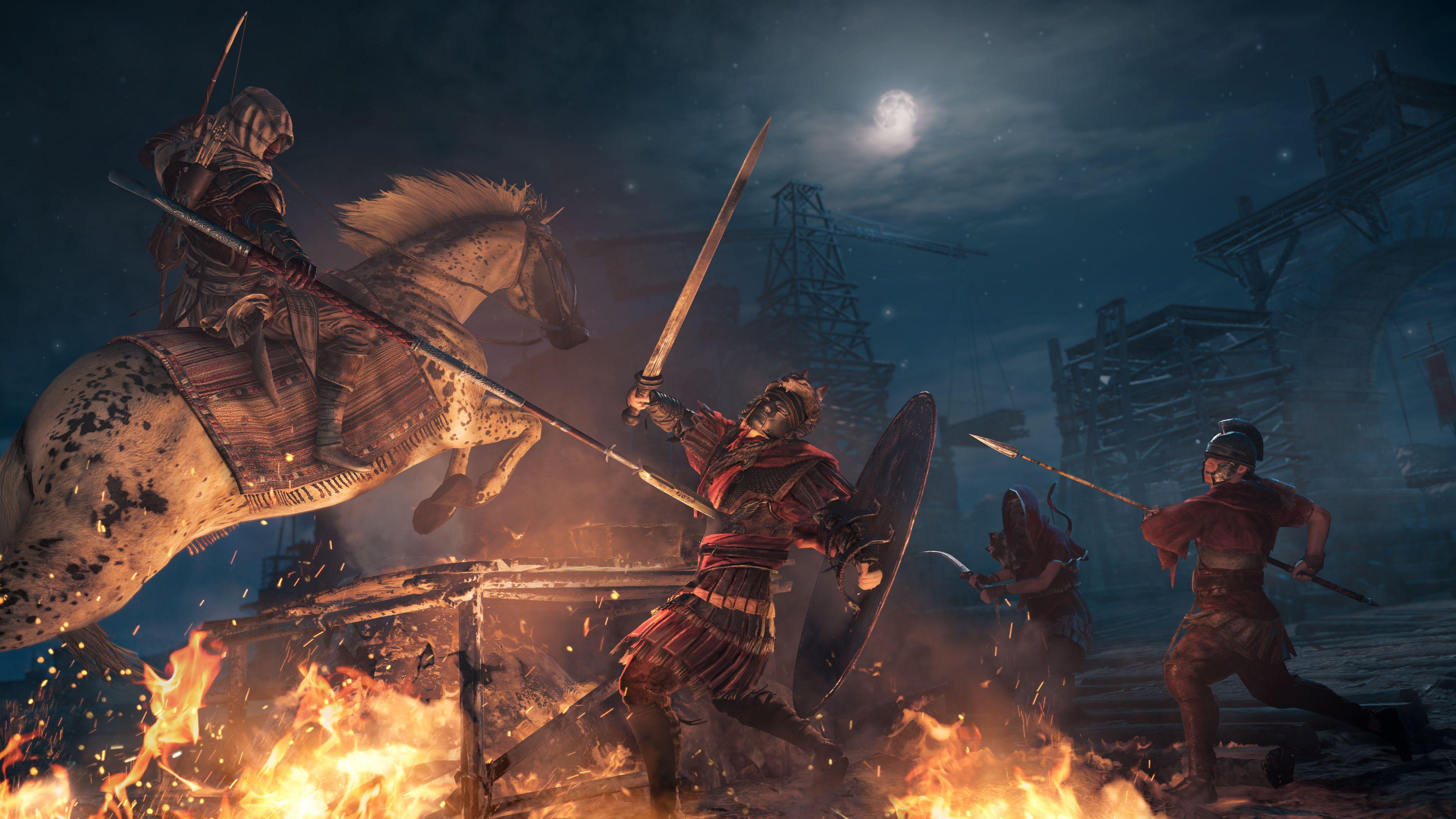 Assassin's Creed: Origins HD Wallpaper Anime