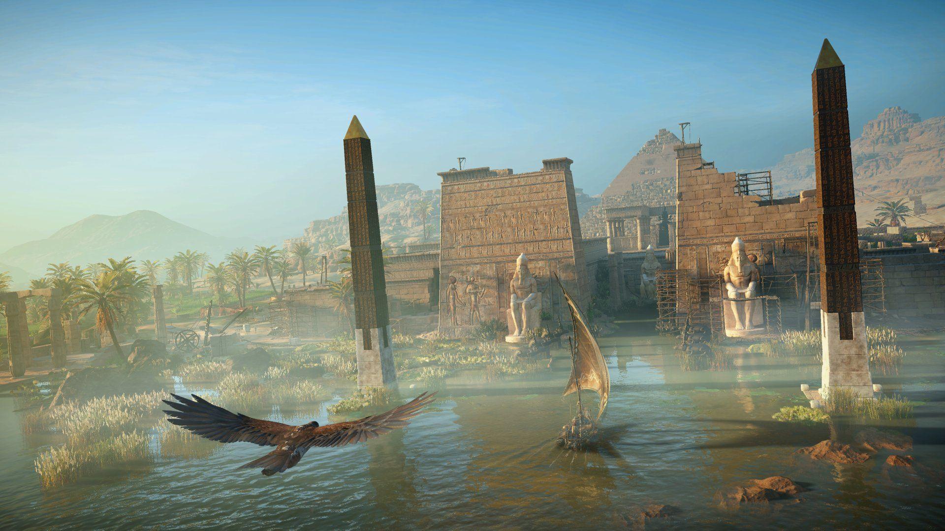 Assassin's Creed Origins is pretty, fresh, and a bit rough