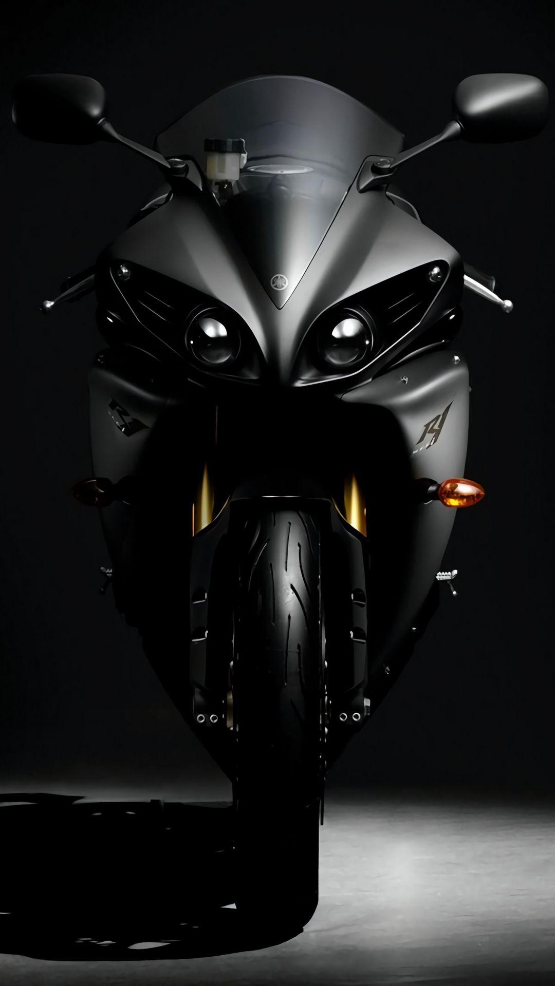 Yamaha Bike Black Grey Android Wallpaper › Android Wallpaper