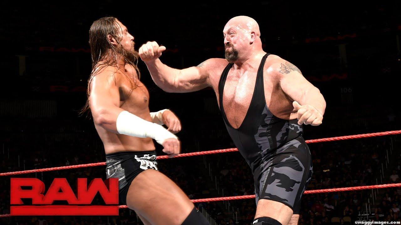 Big Show vs. Big Cass Raw Photo