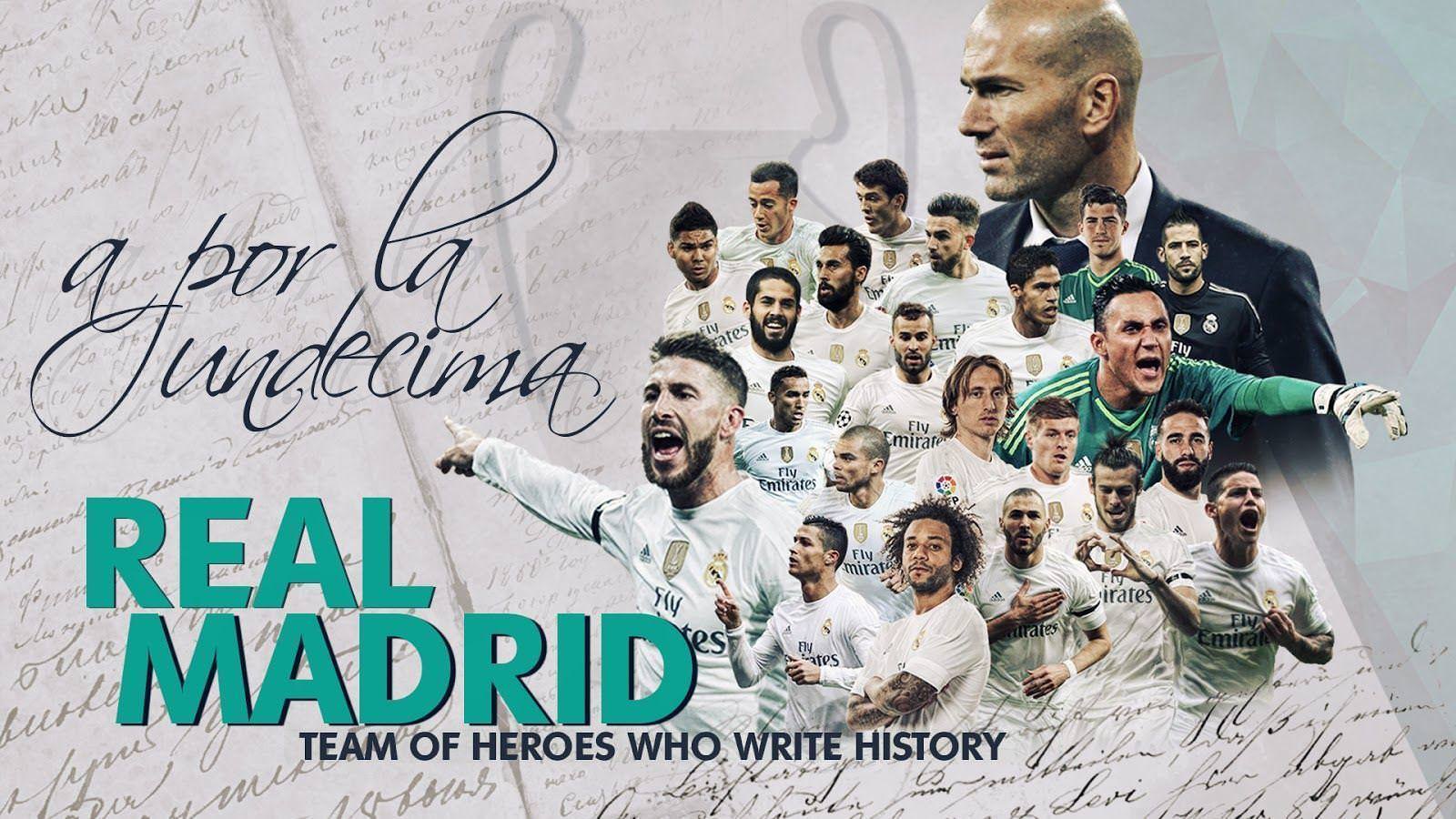 Real Madrid HD Wallpaper 2018