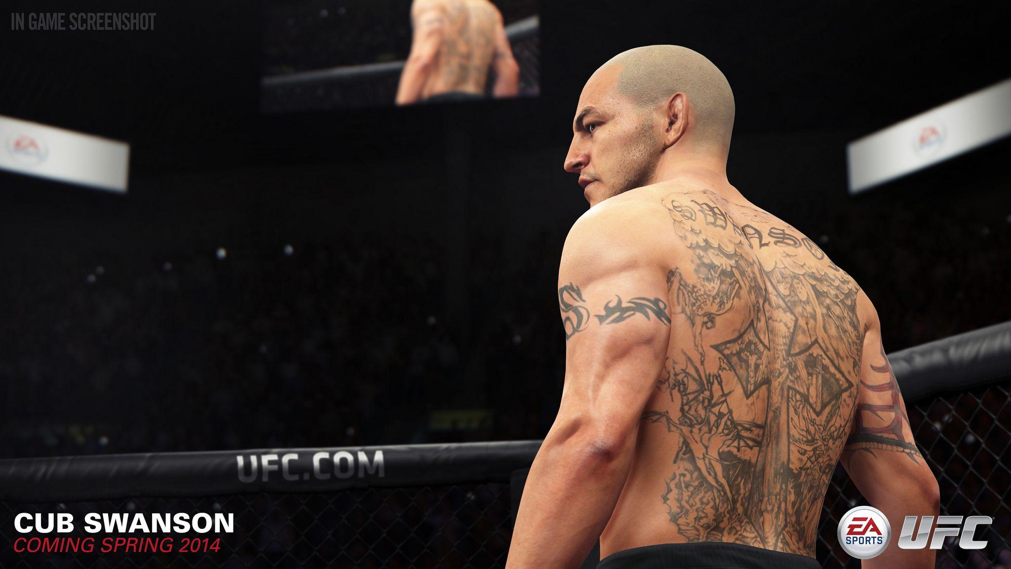 NEW EA UFC screenshots Scott Jorgenson Cub Swanson. Sherdog Forums