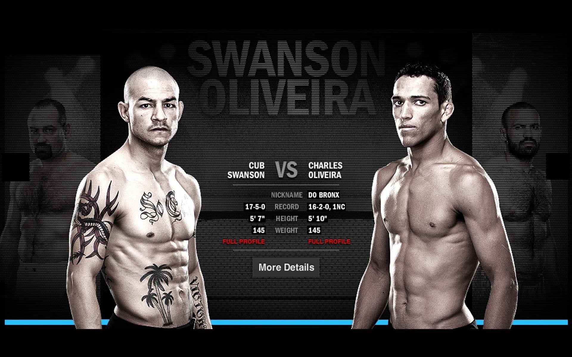 UFC 152: Cub Swanson vs Charles Oliveira