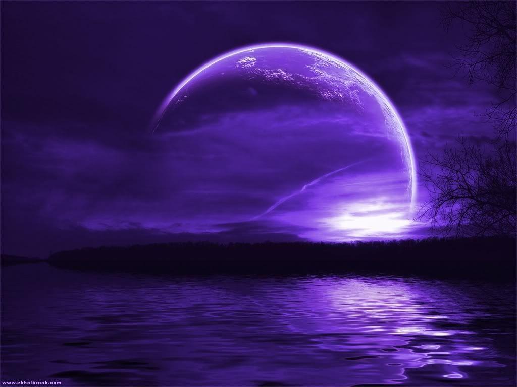 Purple Moon Wallpaper 2312 HD .com