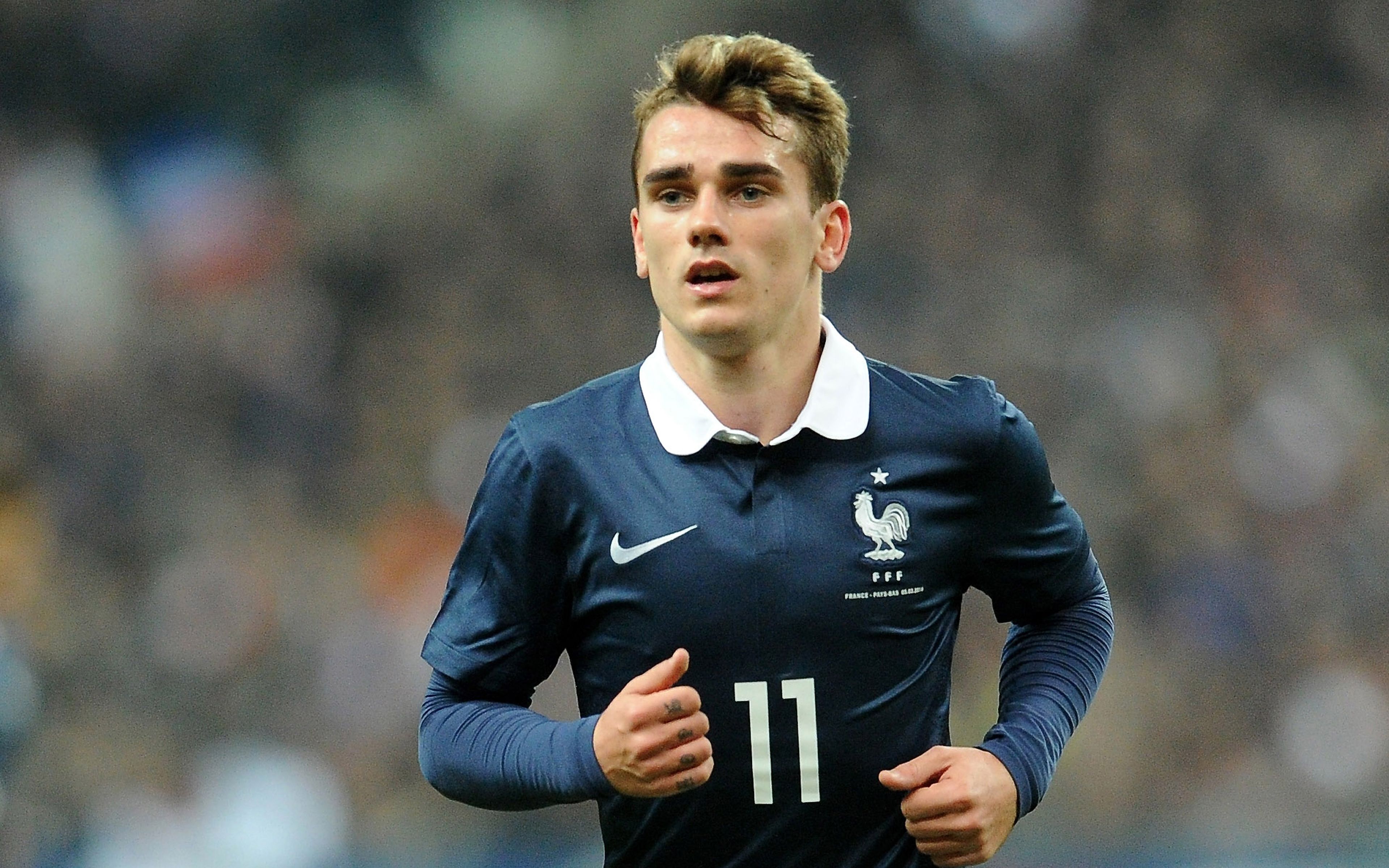 Download wallpaper Antoine Griezmann, French national football team
