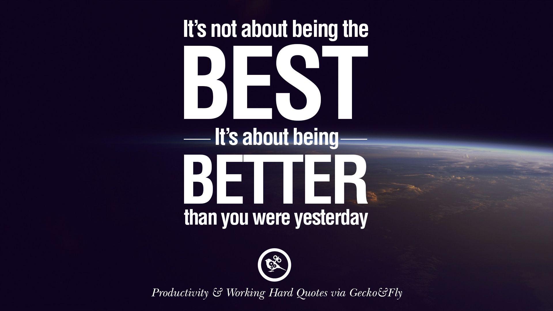 Uplifting Quotes On Increasing Productivity And Working Hard