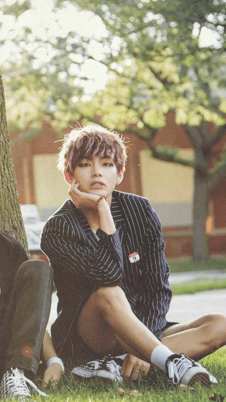 taehyung in chicago wallpaper