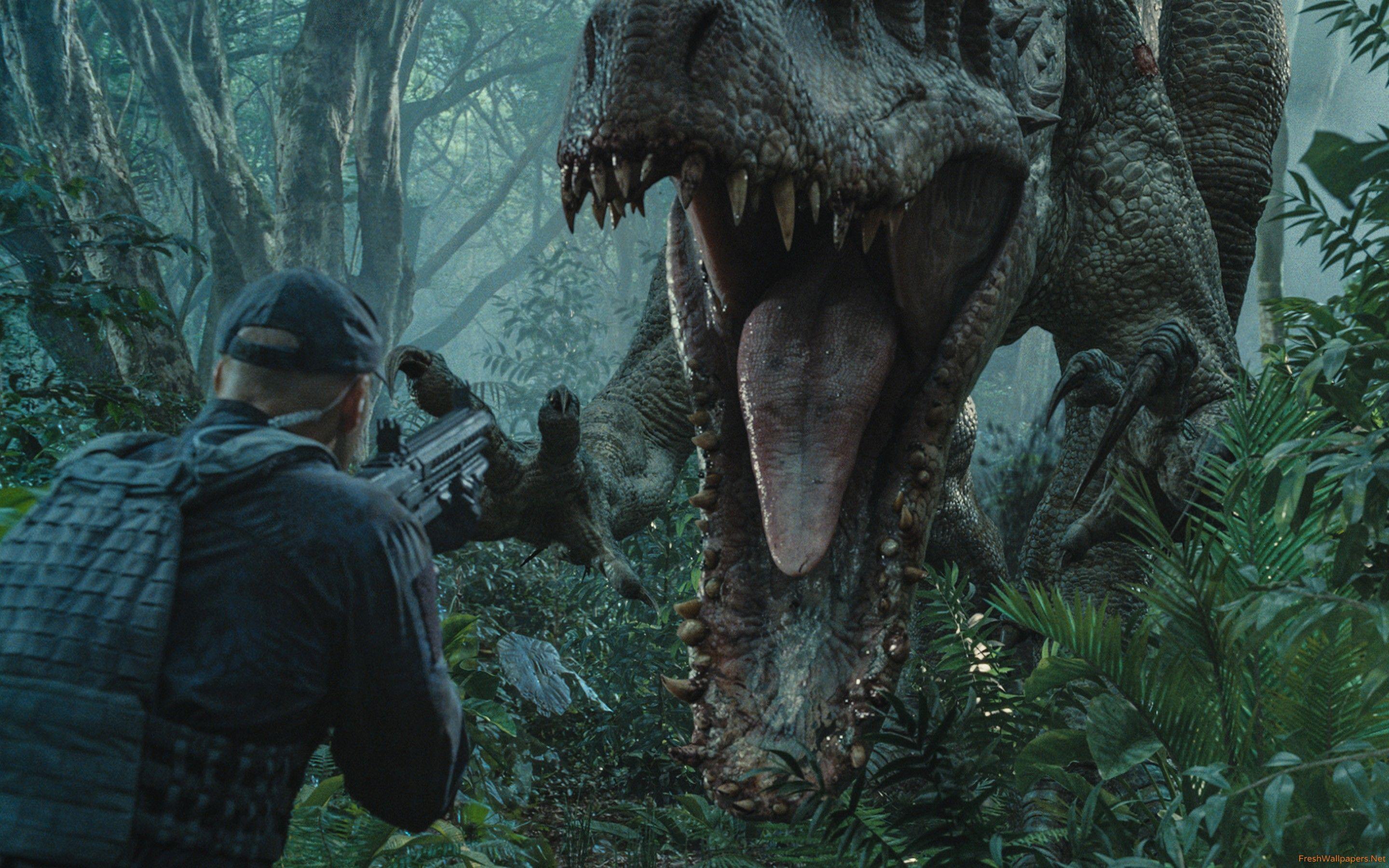 Indominus Rex Dinosaur In Jurassic World Movie wallpaper