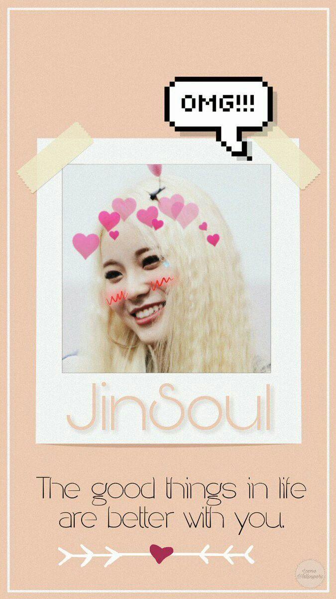 Loona Kpop Wallpaper Jinsoul. Wallpaper Lockscreen Kpop 배경