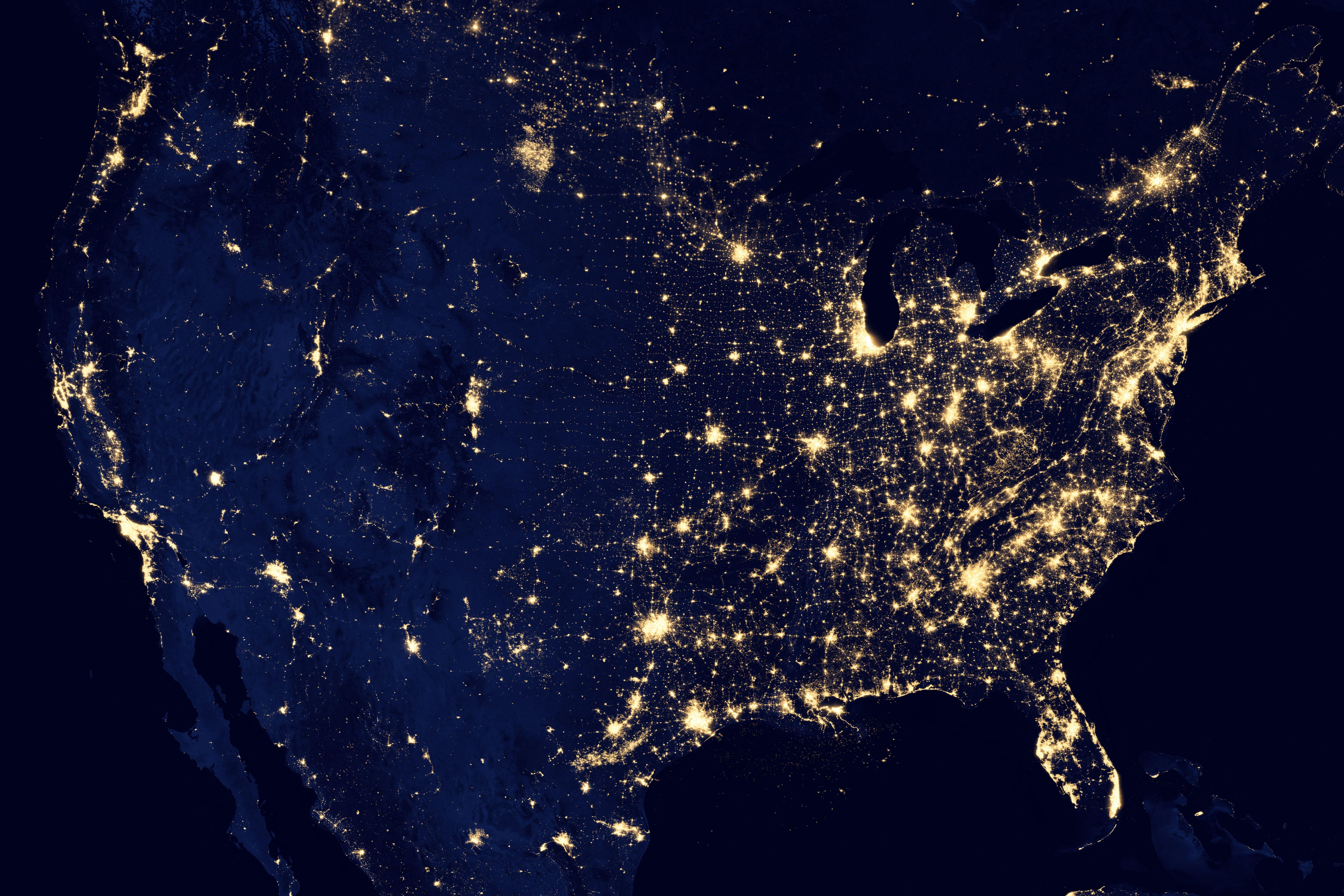 NASA NOAA Satellite Reveals New Views Of Earth At Night