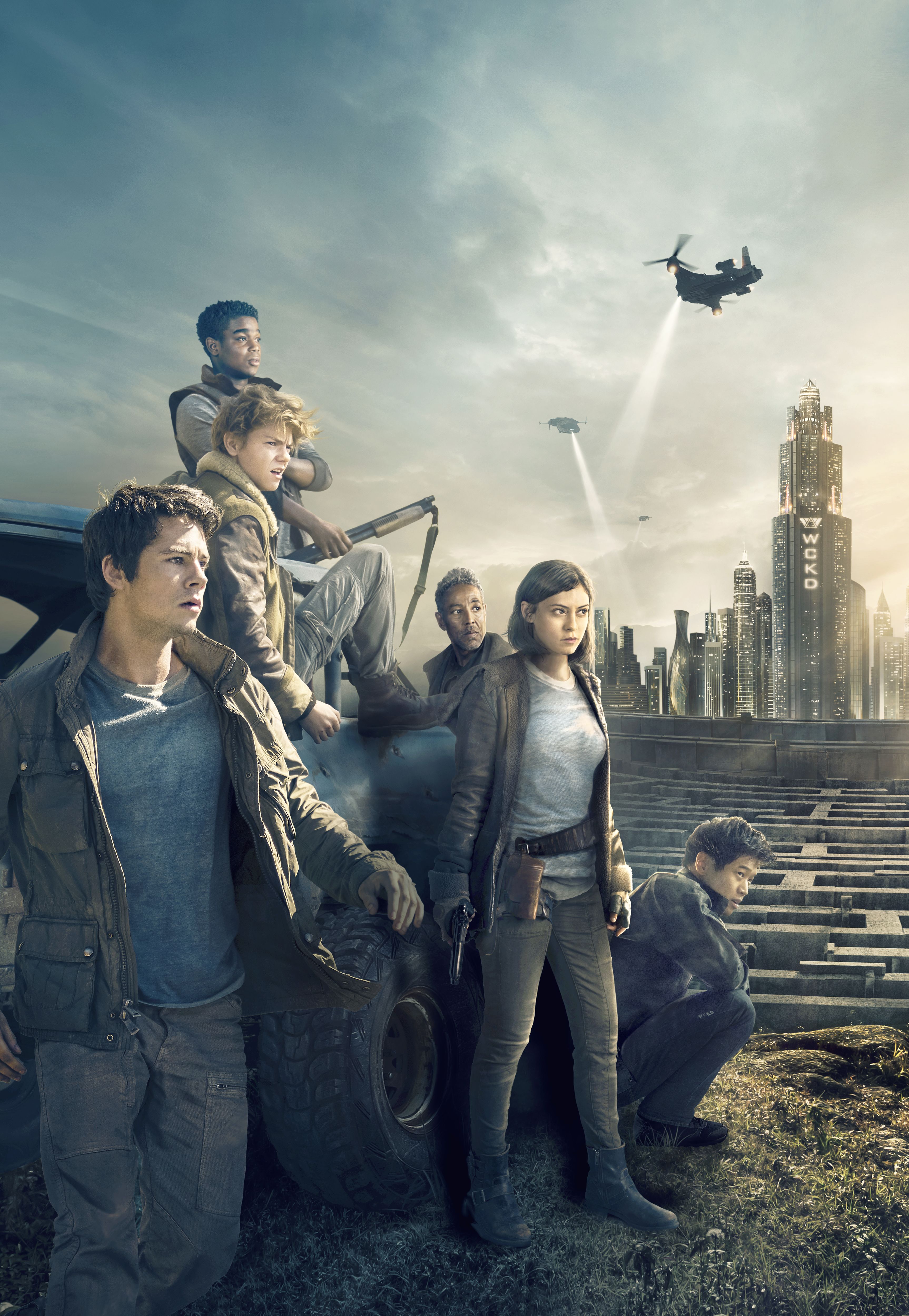Wallpaper Maze Runner The Death Cure, 4K, Movies