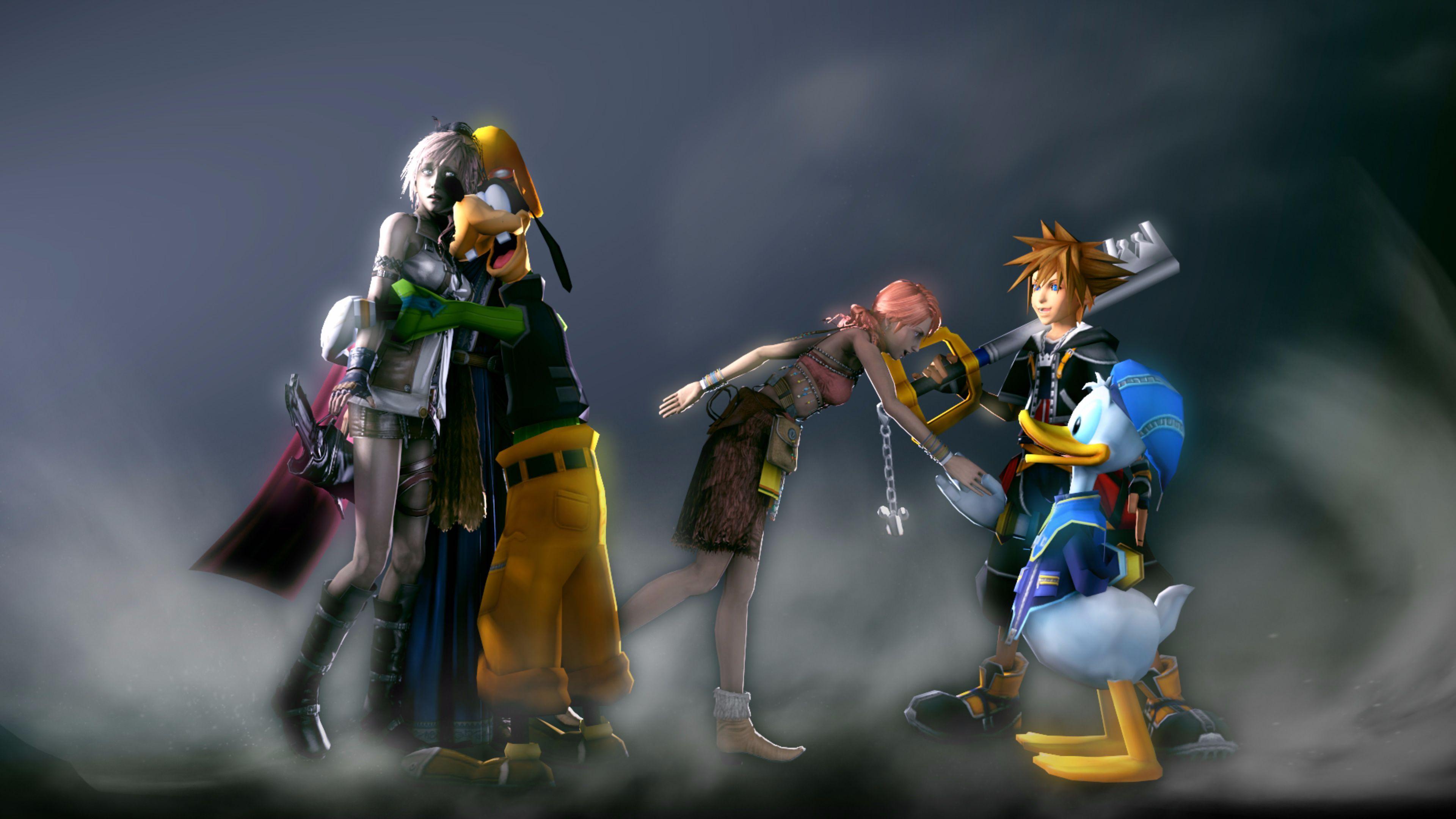 Kingdom Hearts HD Wallpaper 17 X 2160