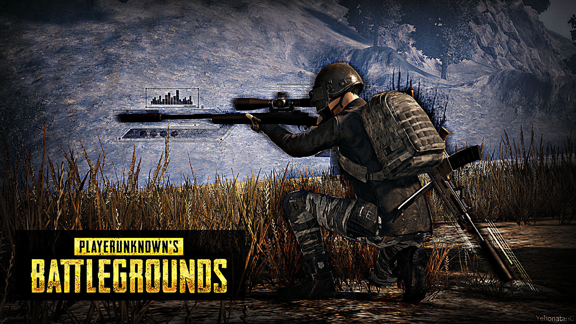 Pubg Hd Wallpapers Wallpaper Cave - made a wallpaper out of the m24 15x suppressor post that was here