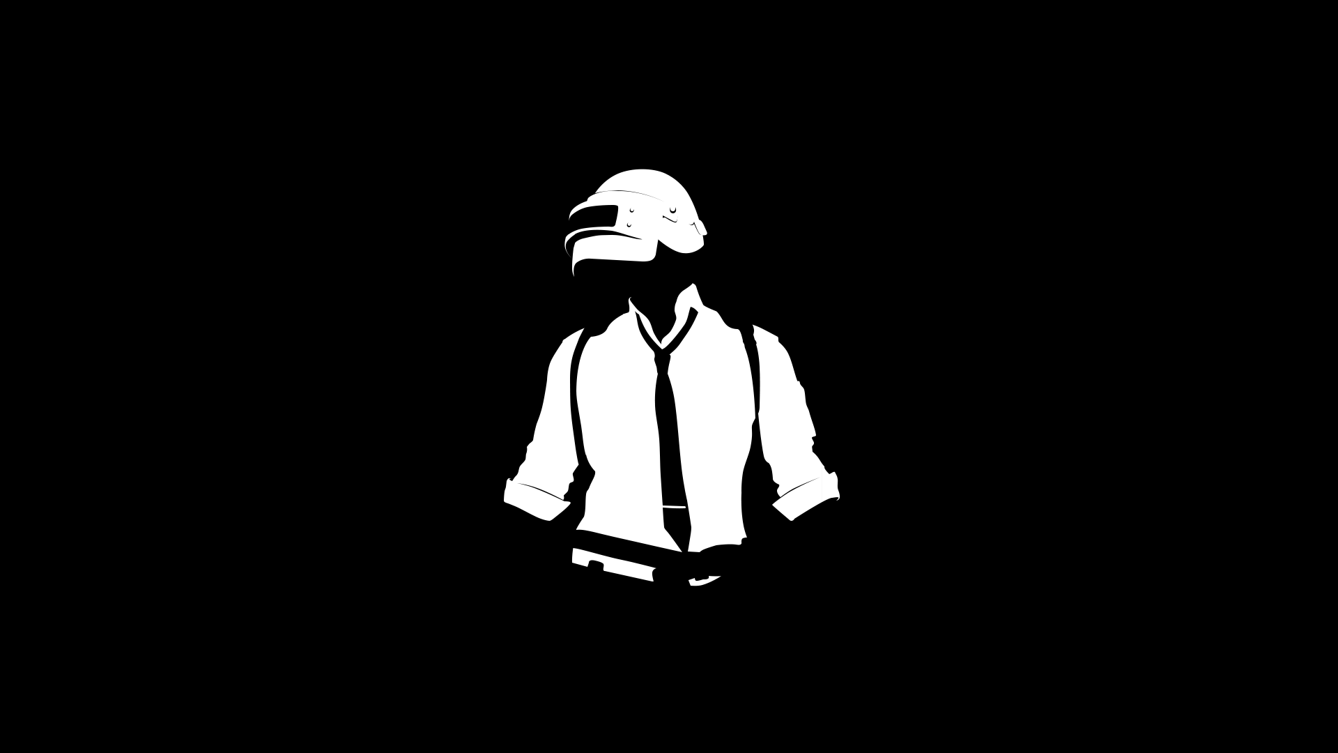 Minimalist PUBG wallpaper