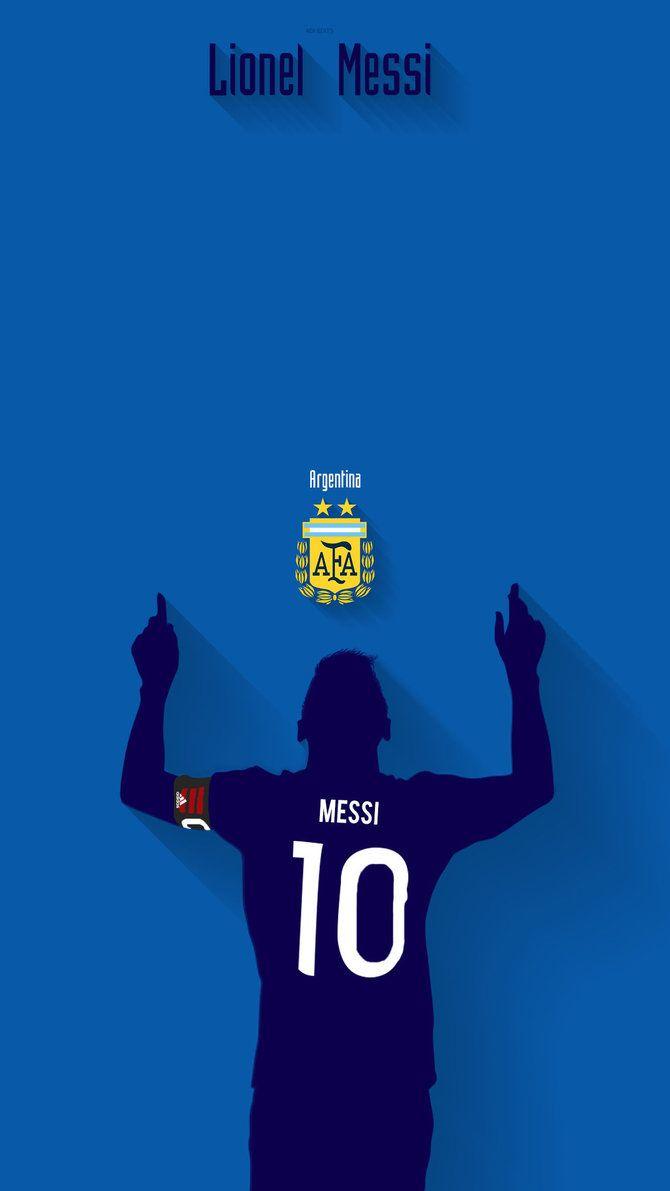 Lionel Messi Argentina Lockscreen Wallpaper HD By Adi 149