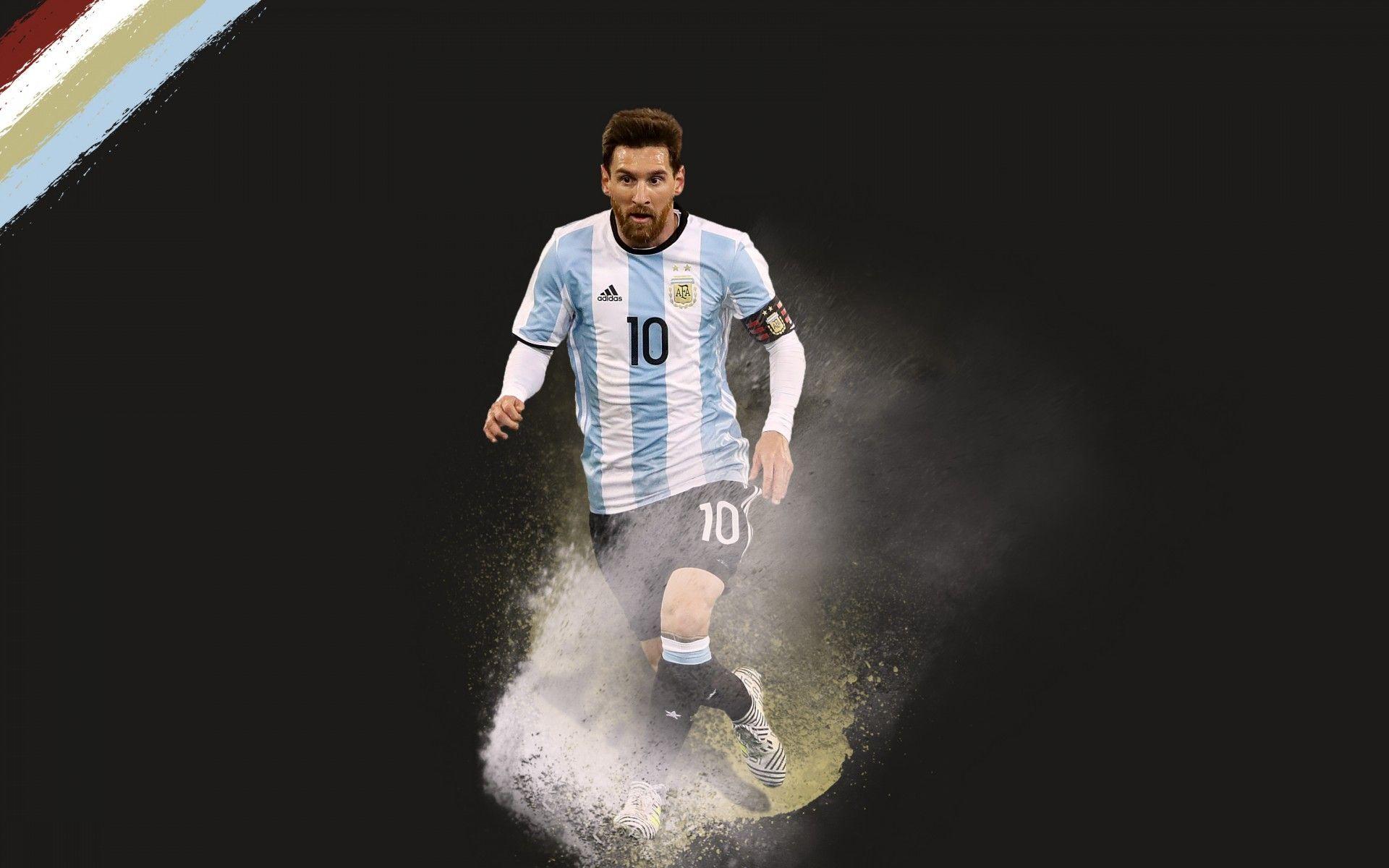 Wallpaper Lionel Messi, FC Barcelona, Argentine, Footballer, 4K
