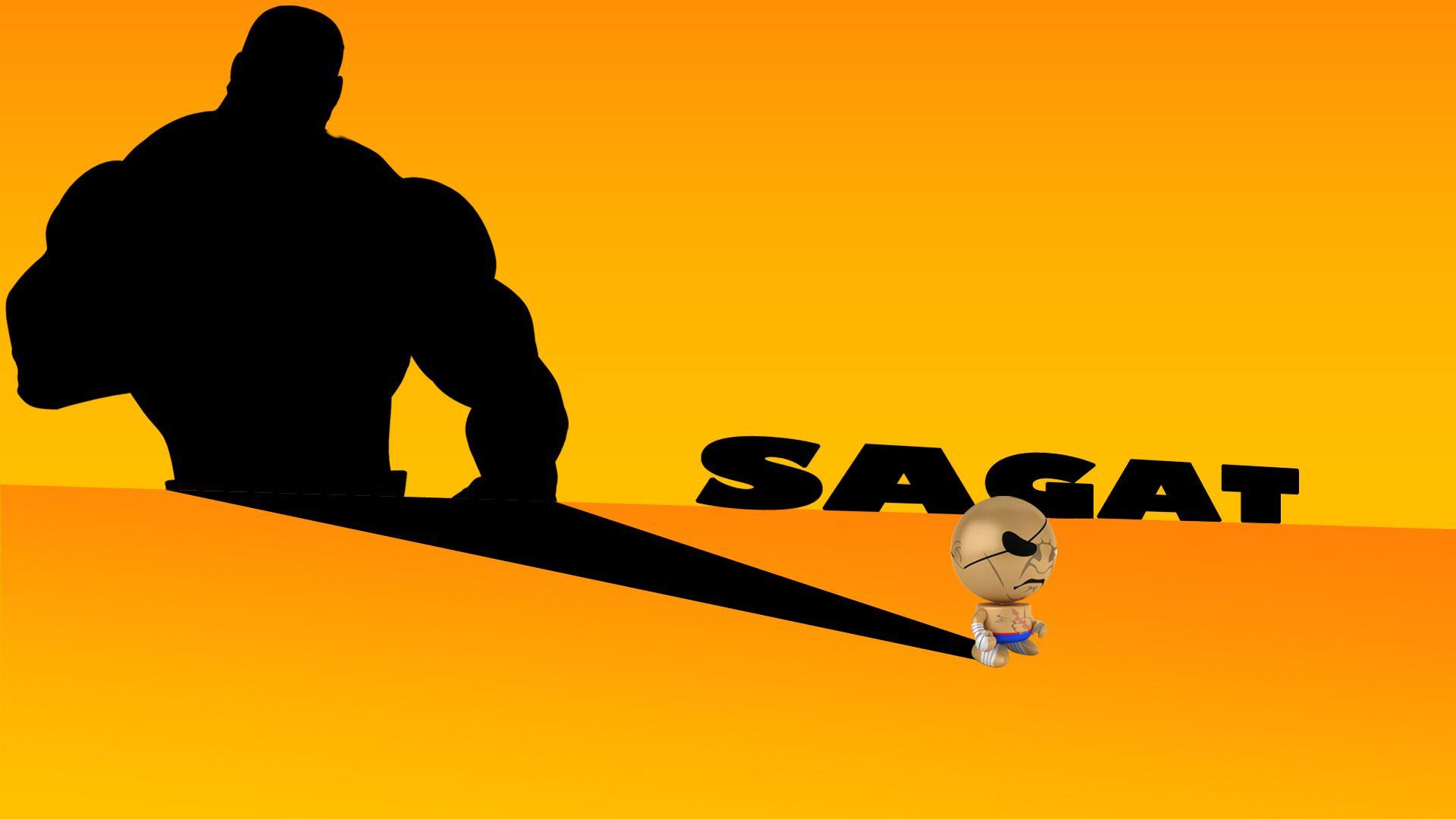 Wallpaper for the Street Fighter Round 1 Bobble Budds. Bobble
