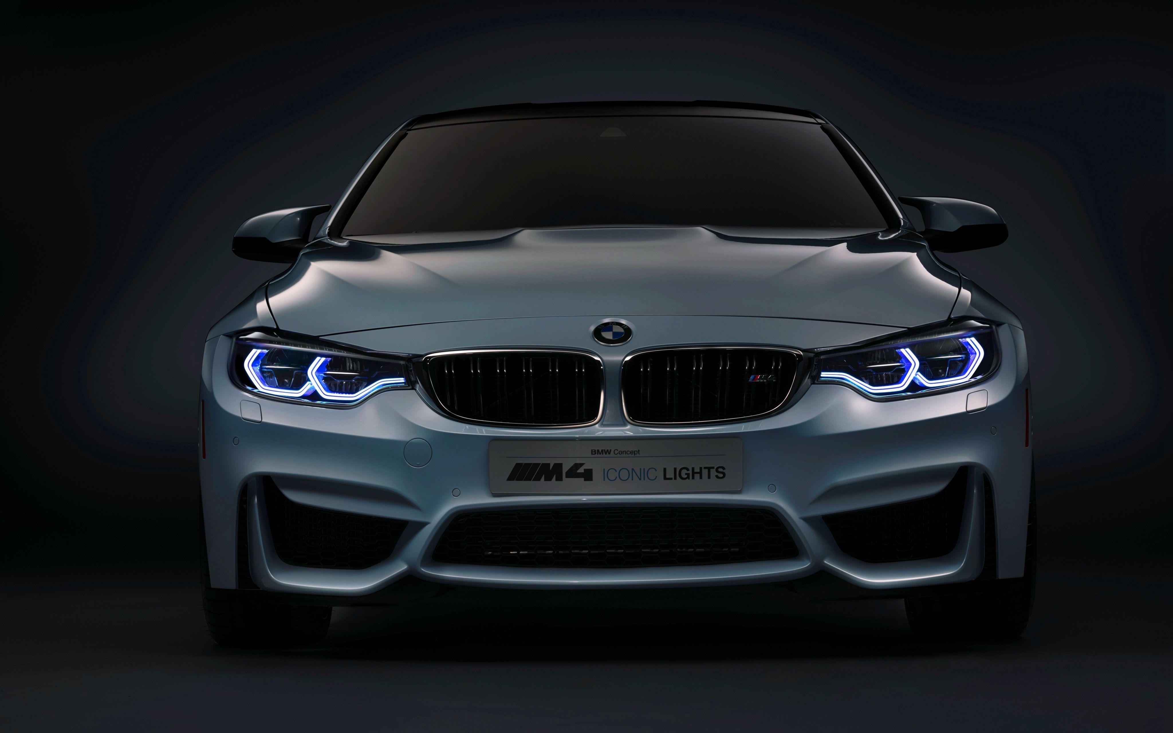 Wallpapers BMW M4, Iconic Lights, Concept, 4K, BMW, Automotive / Cars